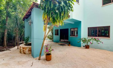 Hermosa casa en venta en La Selva en Tulum / Beautiful House for sale in the Tulum Jungle