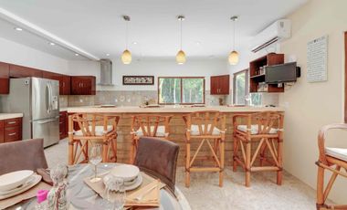 Hermosa casa en venta en La Selva en Tulum / Beautiful House for sale in the Tulum Jungle