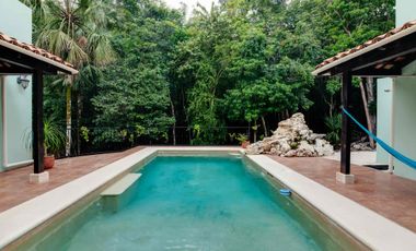 Hermosa casa en venta en La Selva en Tulum / Beautiful House for sale in the Tulum Jungle