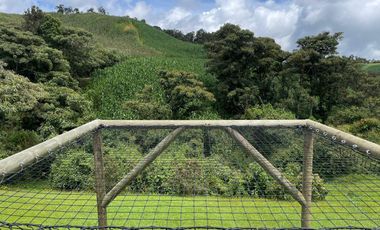 CASA CAMPESTRE CON DOS GLAMPING EN EXCLUSIVO LOTE DE LA UNION