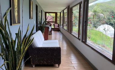 CASA CAMPESTRE CON DOS GLAMPING EN EXCLUSIVO LOTE DE LA UNION