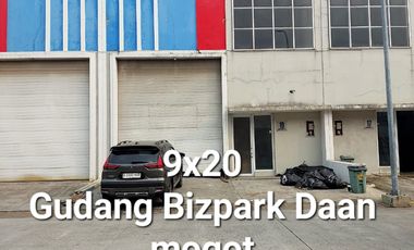 Disewakan gudang siap pakai di pergudangan green Sedayu bizzpark