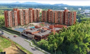 Senderos de Cerritos Parque Residencial. Apartamentos con vista a las montañas. Pereira - Colombia.