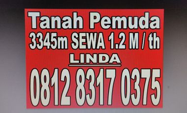 TANAH PADAT STRATEGIS EKS GUDANG DI JL. PEMUDA – PINGGIR JALAN RAYA