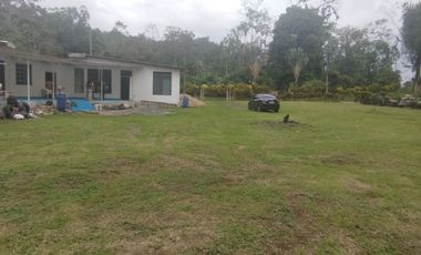 PUERTO QUITO, VENTA DE HERMOSA QUINTA JUNTO AL RIO CAONI, PLANITA