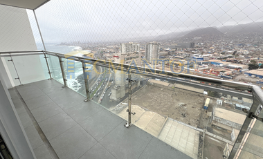Venta departamento casi nuevo 2 dormitorios centro norte vista al norte y mar, Antofagasta