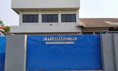 Lelang Murah Pabrik dan Gudang ex pabrik Lampu Jl.Bina Sakti Karwang