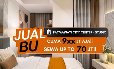 JUAL APARTEMEN FATMAWATI CITY CENTER STUDIO FULL FURNISHED DEKAT CILANDAK