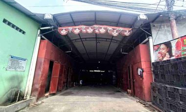 Dijual gudang siap huni area super strategis di area Tanggerang Selatan dekat pintu tol pamulang