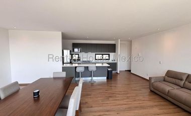 RENTA, Departamento amueblado con amenidades y 3 recámaras - Altos de Juriquilla