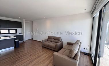 RENTA, Departamento amueblado con amenidades y 3 recámaras - Altos de Juriquilla