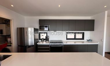 RENTA, Departamento amueblado con amenidades y 3 recámaras - Altos de Juriquilla