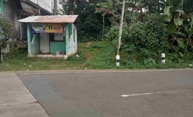 Kavling strategis di jalan raya Sukorejo