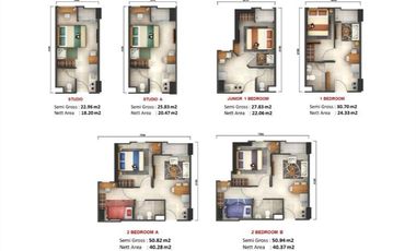 Jual Apartemen Tipe 1BR Tanpa Dp Harga 500Jt an di Apartemen Akasa BSD
