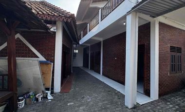 rumah joglo cantik untuk usaha kuliner di jalan utama ring road bantul kota, jogja