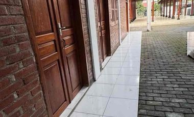 rumah joglo cantik untuk usaha kuliner di jalan utama ring road bantul kota, jogja