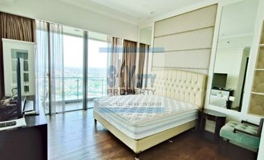 DISEWAKAN APARTEMEN ST MORITZ TOWER PRESIDENTIAL 4 BR FULL FURNISHED MEWAH BEST VIEW