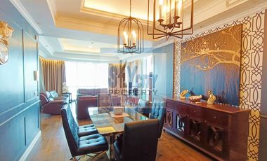 DISEWAKAN APARTEMEN ST MORITZ TOWER PRESIDENTIAL 4 BR FULL FURNISHED MEWAH BEST VIEW