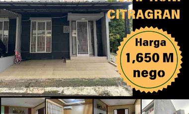 TURUN HARGA Rumah Siap Huni di Citragran Cibubur