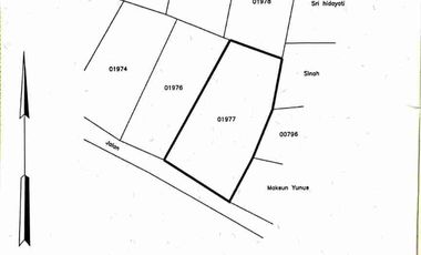 TANAH 712 M SUPER MURAH DALAM KAWASAN WISATA CANDI BOROBUDUR MAGELANG