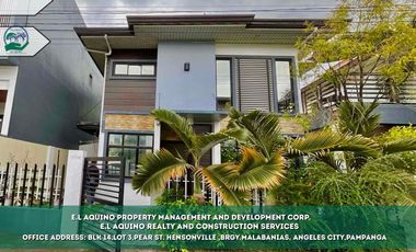 4 Bedrooms House For Rent/Sale Located in a secured subdivision in Barangay Pampang, Angeles City,Pampanga
