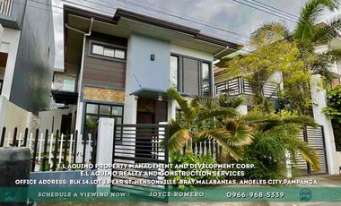 4 Bedrooms House For Rent/Sale Located in a secured subdivision in Barangay Pampang, Angeles City,Pampanga