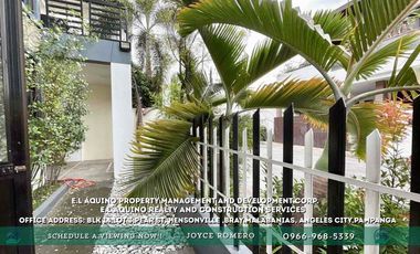 4 Bedrooms House For Rent/Sale Located in a secured subdivision in Barangay Pampang, Angeles City,Pampanga