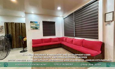 4 Bedrooms House For Rent/Sale Located in a secured subdivision in Barangay Pampang, Angeles City,Pampanga