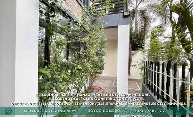 4 Bedrooms House For Rent/Sale Located in a secured subdivision in Barangay Pampang, Angeles City,Pampanga