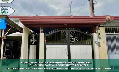2 Bedrooms Townhouse For Rent Located inside subdivision in Barangay Cuayan,Angeles City,Pampanga