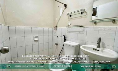 2 Bedrooms Townhouse For Rent Located inside subdivision in Barangay Cuayan,Angeles City,Pampanga