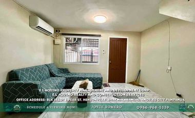 2 Bedrooms Townhouse For Rent Located inside subdivision in Barangay Cuayan,Angeles City,Pampanga
