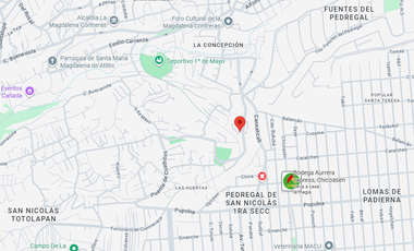 Casa en Venta en Magdalena Contreras, San Nicolás Totolapan.