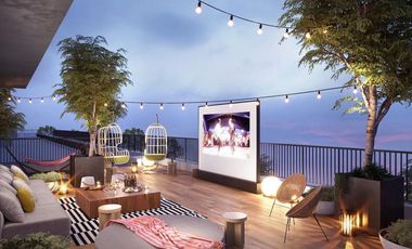 ARRIENDO Departamentos 1D1B, Metro Santa Ana