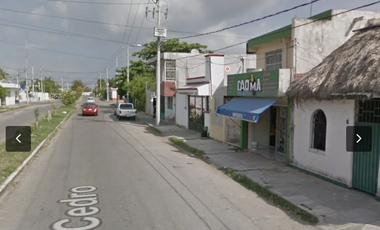 CASA EN VENTA OPORTUNIDAD INVERSION  UN PATRIMONIO O NEGOCIO C. Cedro 119, Del Bosque, 77019 Chetumal, Q.R.