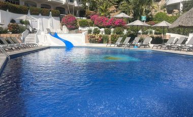 Estudio en renta frente al mar en Playa Sol con acceso directo a la playa