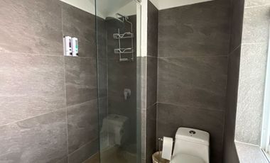 Estudio en renta frente al mar en Playa Sol con acceso directo a la playa