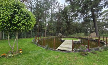 Renta de casa con lago en acatitlán