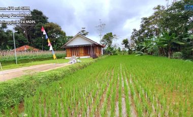 Rumah Villa + Isinya View Bagus Udara Dingin di Bojong Purwakarta