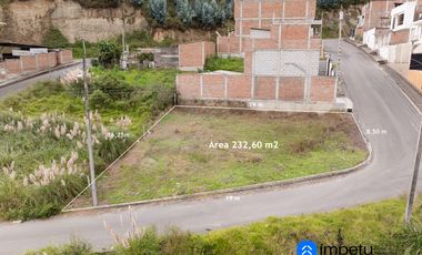 En venta lote esquinero en las Pitas