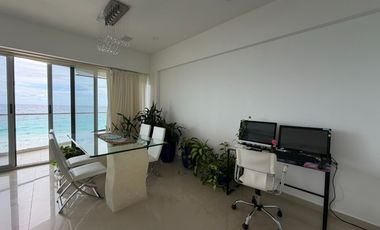 SE RENTA DEPARTAMENTO AMUEBLADO VISTA PANORAMICA AL MAR CARIBE LAHIA