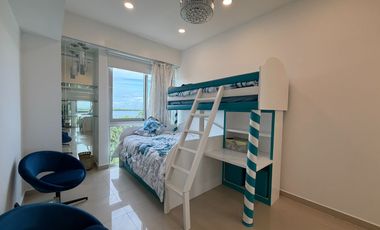 SE RENTA DEPARTAMENTO AMUEBLADO VISTA PANORAMICA AL MAR CARIBE LAHIA