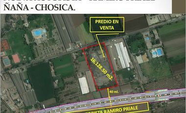 Se Vende Terreno Frente al ACENESPAR en Ñaña - Chosica.