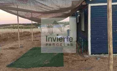 Parcela con casa Equipada agua y luz LLAVE EN MANO