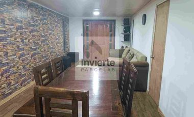 Parcela con casa Equipada agua y luz LLAVE EN MANO