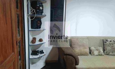 Parcela con casa Equipada agua y luz LLAVE EN MANO