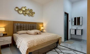 RUMAH FULL FURNISH DI CLUSTER EKSKLUSIF DALAM RINGROAD DEKAT JALAN RAYA GEDONG KUNING.
