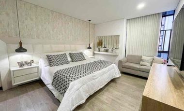 ARRIENDO AMOBLADO APARTAMENTO  LAGOS DEL CACIQUE. CONJUNTO LA GRAN RESERVA