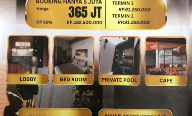 INVESTASI VILLA 300 JUTAAN FURNISH PRIVATE POOL DI MAGUWOHARJO DEKAT UPN
