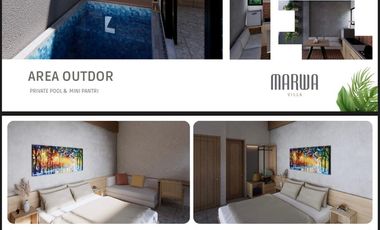 INVESTASI VILLA 300 JUTAAN FURNISH PRIVATE POOL DI MAGUWOHARJO DEKAT UPN